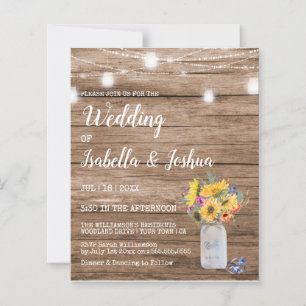 String de Luzes do Orçamento   Casamento Mason Jar