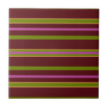 Striped<br><div class="desc">Este azulejo tem faixas de marrom,  verde e laranja... . COMPRE AGORA! Misture o azulejo com uma cor sólida correspondente ou coloque um azulejo na vertical e outro azulejo na horizontal para uma nova aparência moderna... Compre um dos meus azulejos de mistura listrada e combinar com a terra hoje</div>