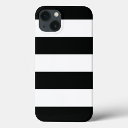 Striped (Preto e Branco) | Horizontal) Personalizá