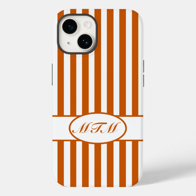 Stripes Automáticas Queimadas com monograma (Verso)