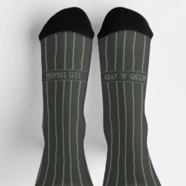 Stripes, blue on dark grey, serious classic