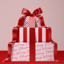 Stripes Clássicas Vermelhas Rosa