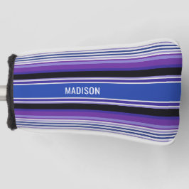 Stripes cobrir de colocação de nome personalizado