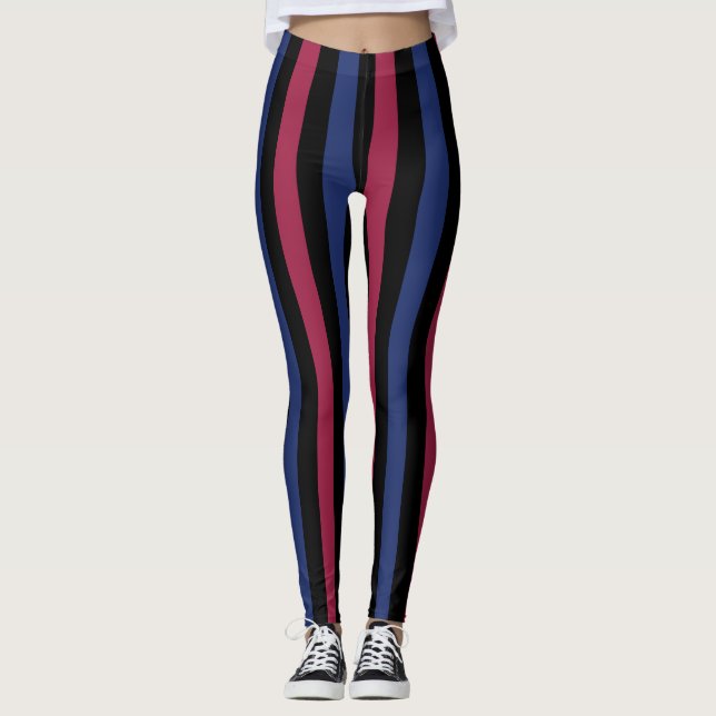 Stripes Custom Leggings (Frente)