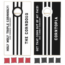 Stripes de Motto do Nome da Equipe de Cornamento