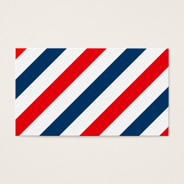 Stripes Diagonais Tricolor (azul, branco e vermelh (Frente)
