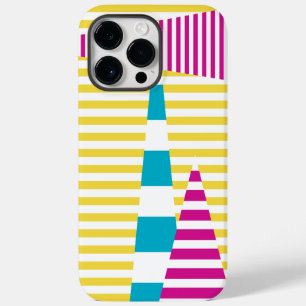 Stripes em Stripes - Turquesa, Amarelo e Rosa