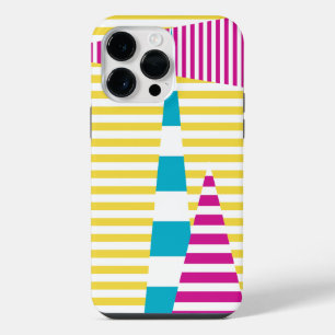 Stripes em Stripes - Turquesa, Amarelo e Rosa