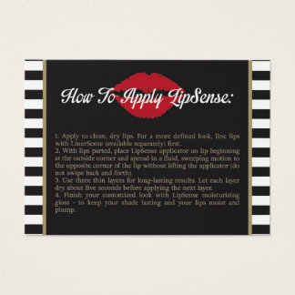 Stripes - Lábios - Dourado - Como aplicar - Dicas