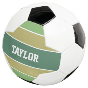 Stripes Padrão nome personalizado bola de futebol