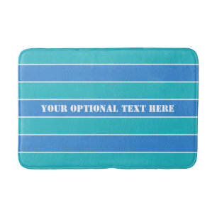 Stripes Padrões tapetes de banho personalizados