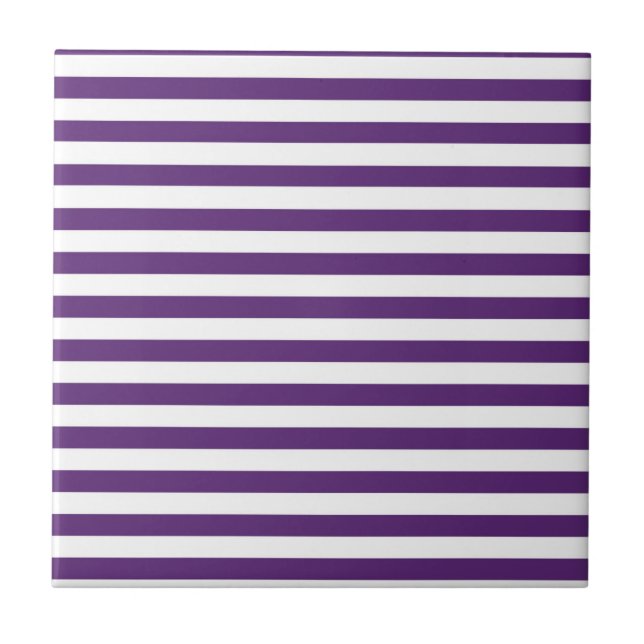 Stripes roxas e brancas (Frente)