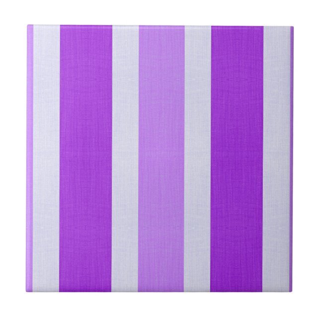 Stripes roxas e brancas (Frente)