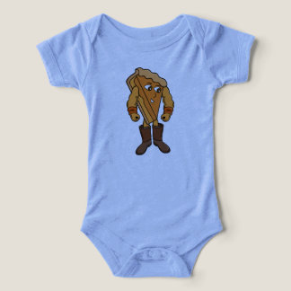 Strong Pie Wearing Boots