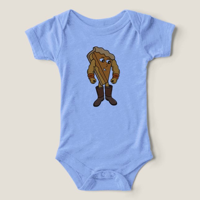 Strong Pie Wearing Boots (Design frontal)