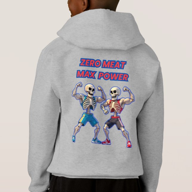 Strong to the Bone – Funny Skeleton Muscle Design (Verso)