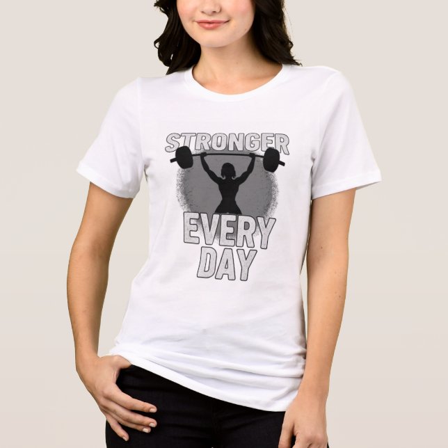 Stronger Every Day Women’s T-Shirt (Frente)