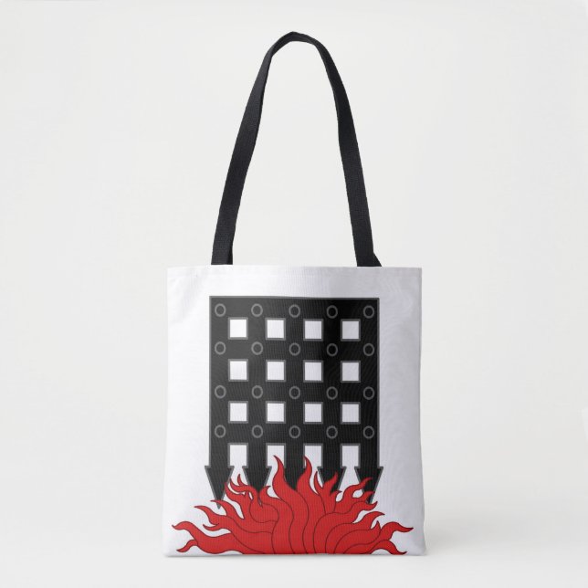 Stronghold de Hellsgate Populace Crachá Tote Bag (Frente)