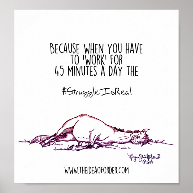 #StruggleIsReal Poster (Frente)