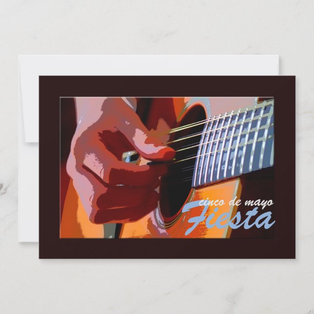 Strumming o convite da guitarra (Frente)