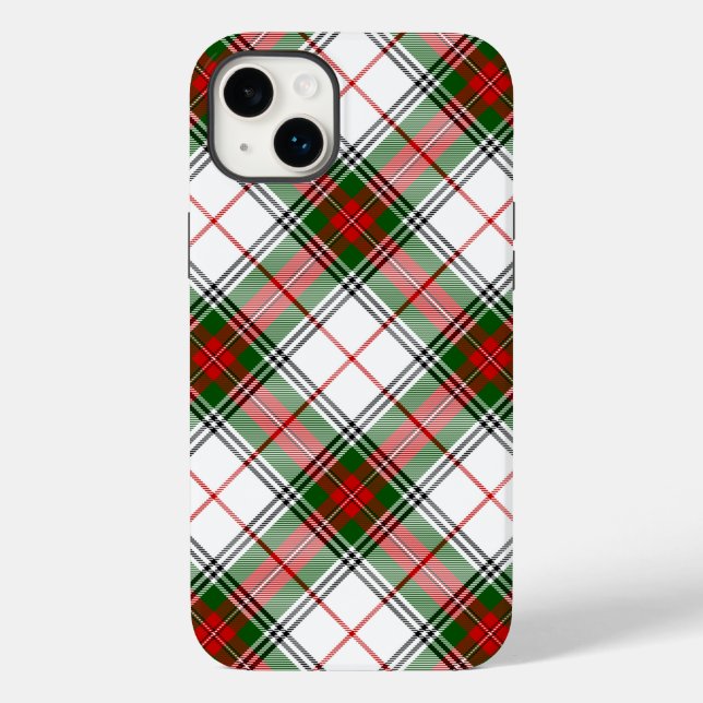 Stuart / Stewart Red Green White Xadrez (Verso)