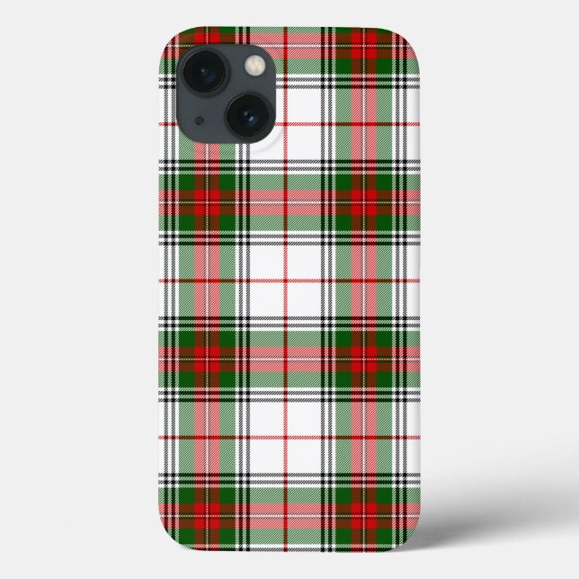 Stuart / Stewart Red Green White Xadrez (Verso)