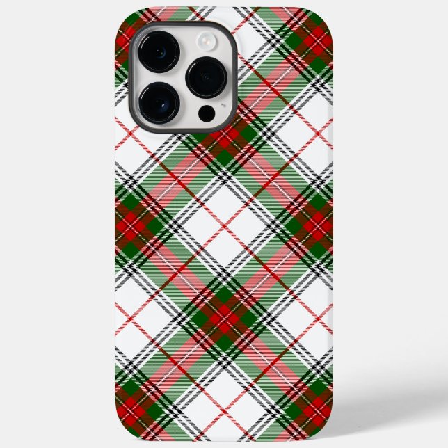 Stuart / Stewart Red Green White Xadrez (Verso)