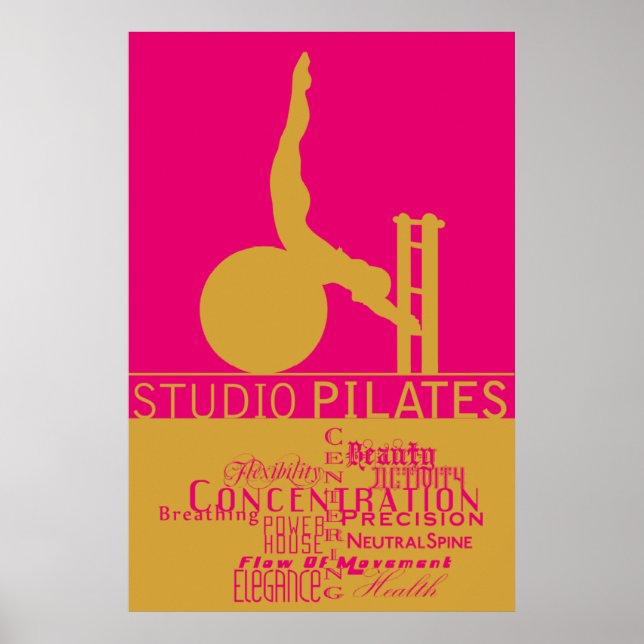 Studio Pilates - Poster (Frente)