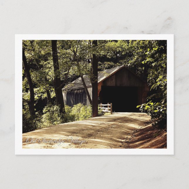 Sturbridge, cartão postal de Massachusetts (Frente)