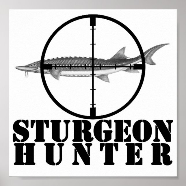 Sturgeon Hunter Poster (Frente)