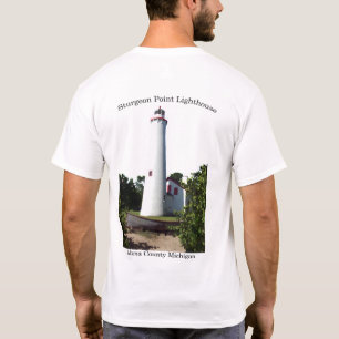 Sturgeon Point Lighthouse 2 camisa lateral