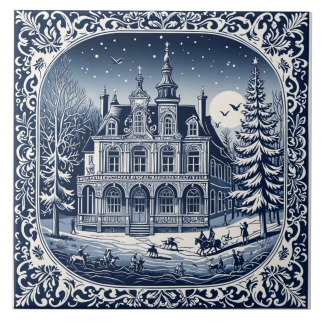 style delft hiver/Noël 2 (Frente)
