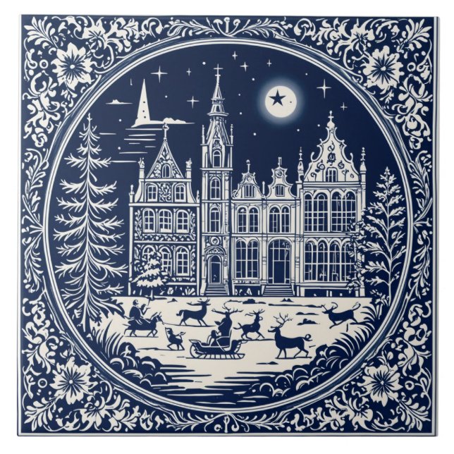 style Delft hiver/Noël 3 (Frente)