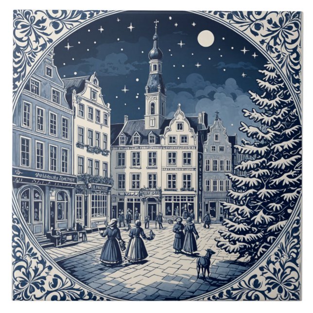 style Delft hiver/Noël 5 (Frente)