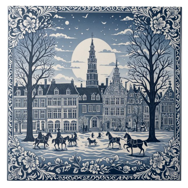 style Delft hiver/Noël 6 (Frente)