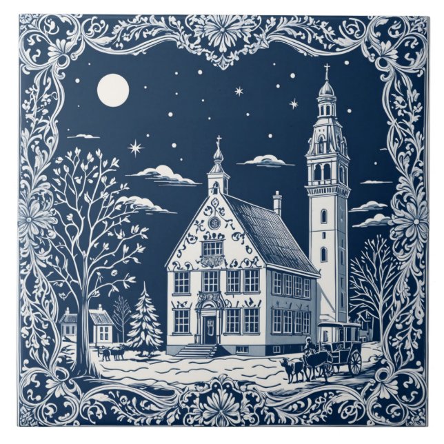 style Delft hiver/Noël 7 (Frente)