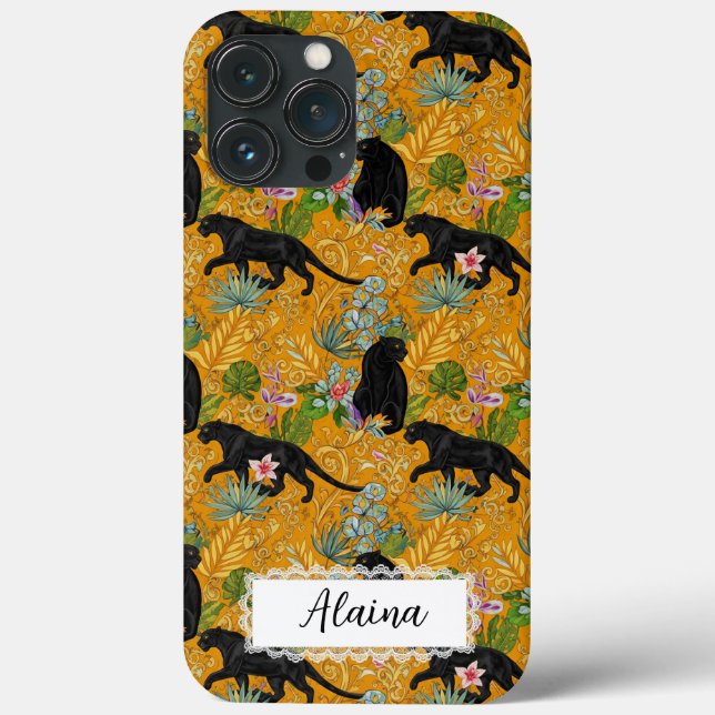 Stylish Black Panther Jaguar Maximalist Custom  (Verso)