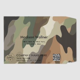 Stylish Camouflage Pattern Custom Details