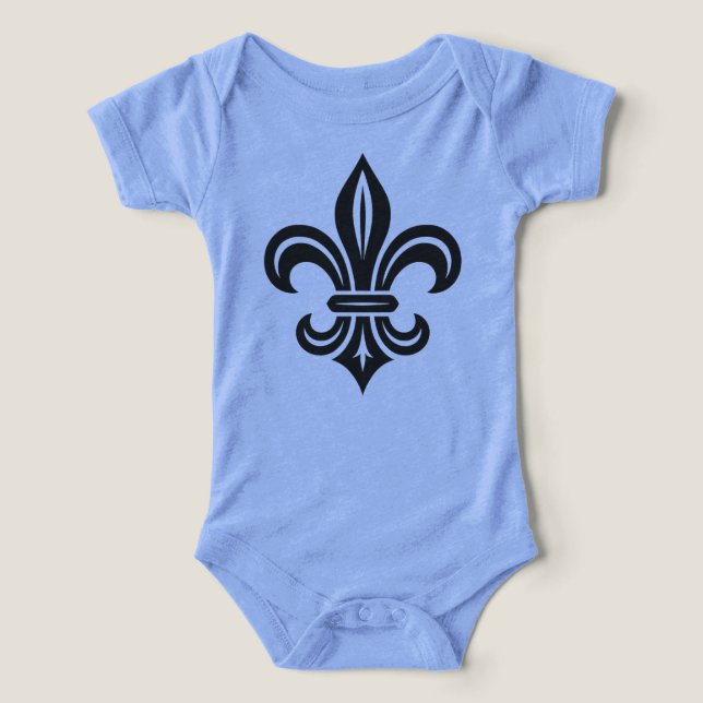 "Stylized Fleur-de-lis" T-Shirt (Design frontal)