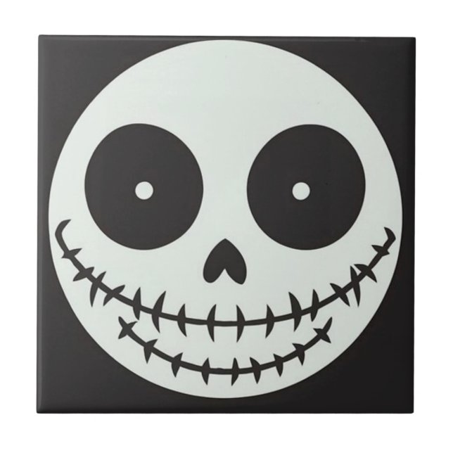 Stylized Skull Design / Design Estilizado de Crâni (Frente)