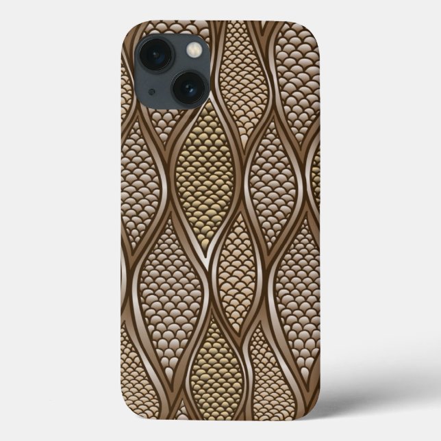 Stylized snake skin (Verso)