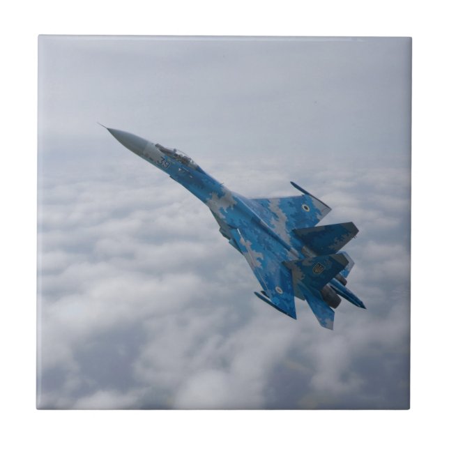 SU-27 Flandres Acima Das Nuvens (Frente)