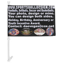 Sua bandeira feita sob encomenda do carro