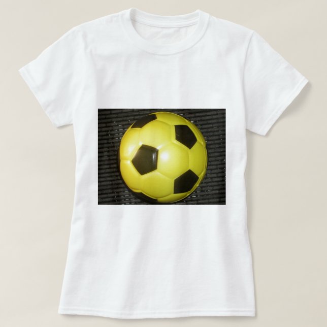 Sua camisa básica de mulher personalizada (Frente do Design)