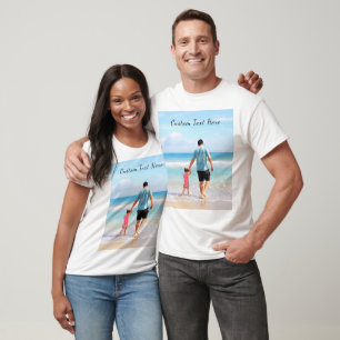 Sua Camisa de Fotos Favorita com Texto Personaliza