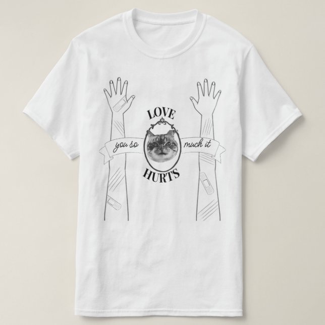 Sua camisa está com raiva (Frente do Design)