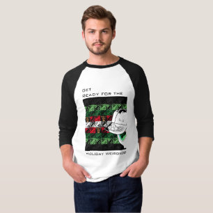 Sua camisa estrangeira da estranheza do feriado da