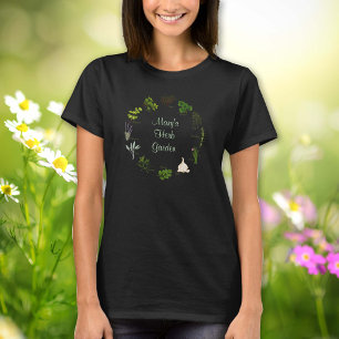 Sua Camiseta de Jardim de Ervas Personalizado