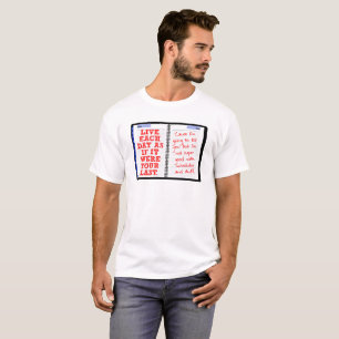 Sua Camiseta engraçada do último dia