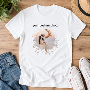 Sua Camiseta Personalizada com Foto da Família